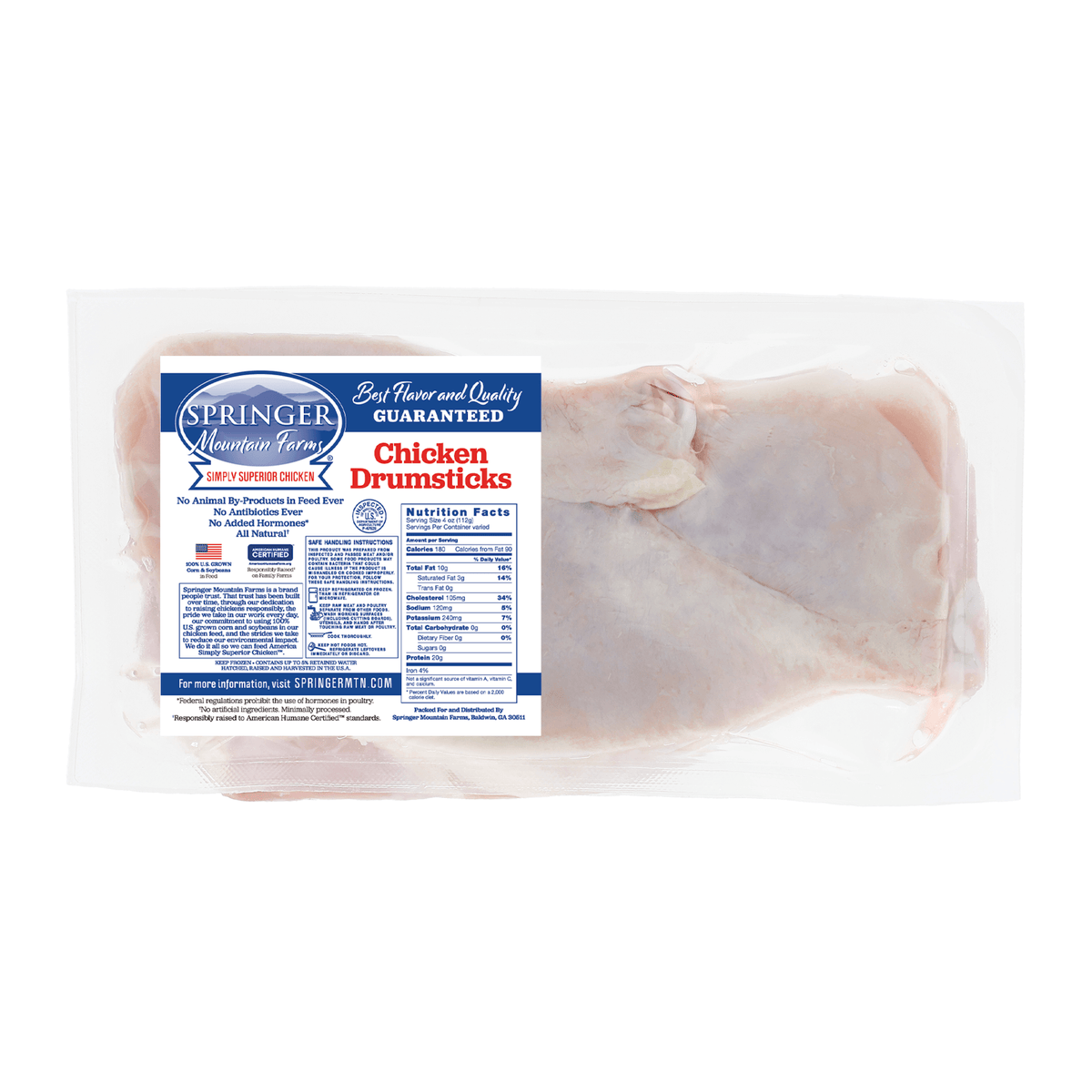 Springer Mountain Farms Chicken Drumsticks