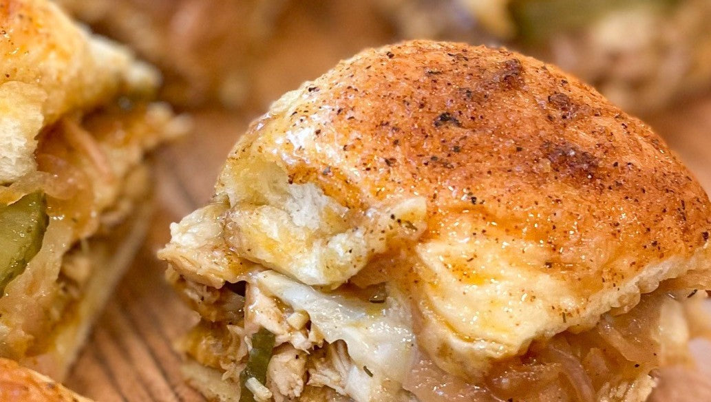 BBQ Chicken Sliders