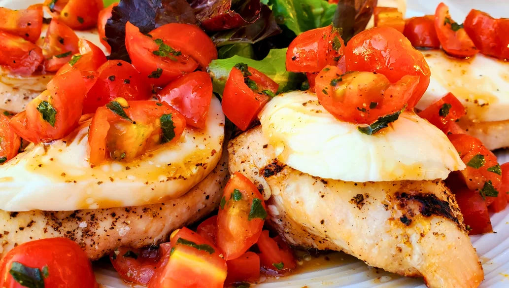 Grilled Chicken Caprese
