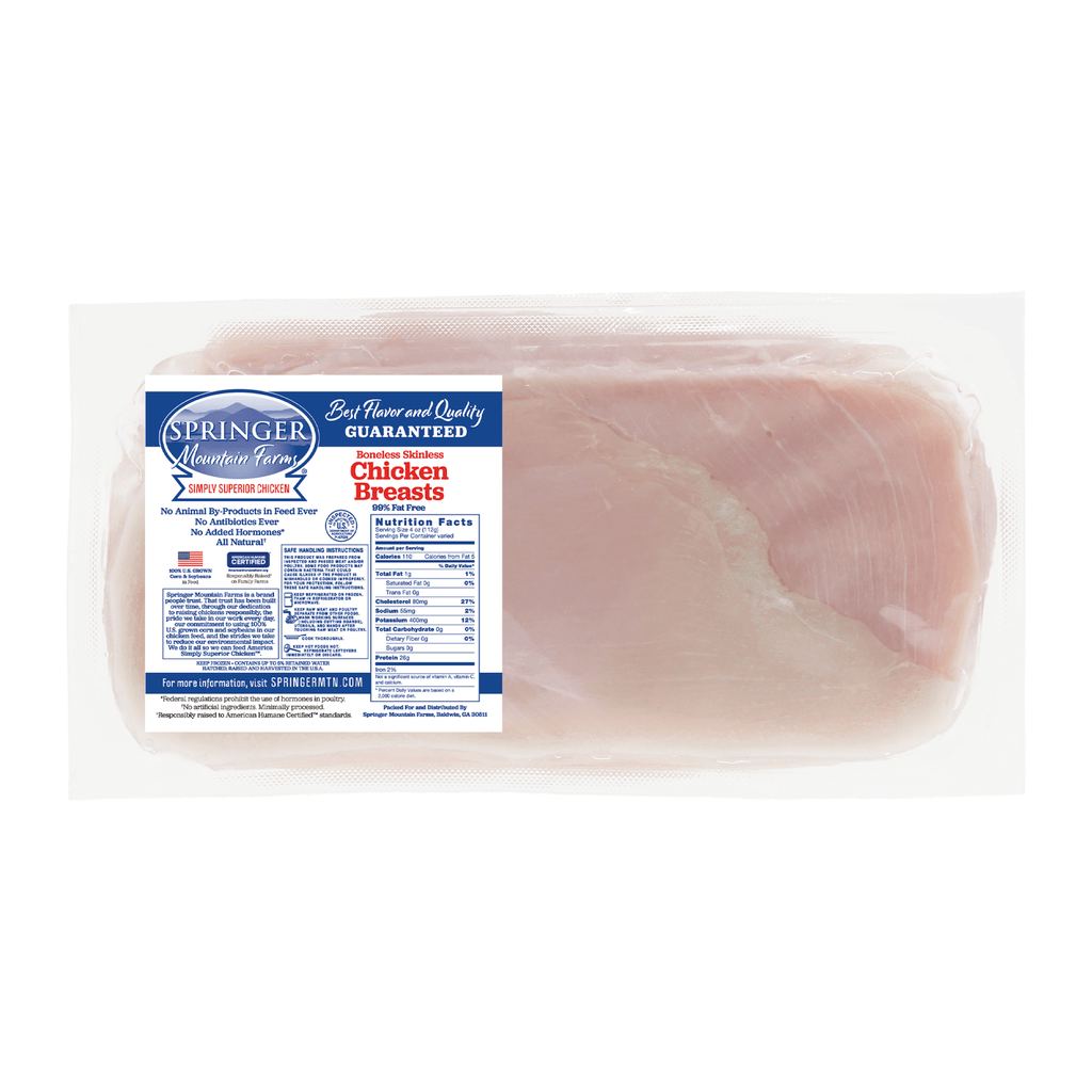 Springer Mountain Farms Boneless Chicken Breasts Feed the Party